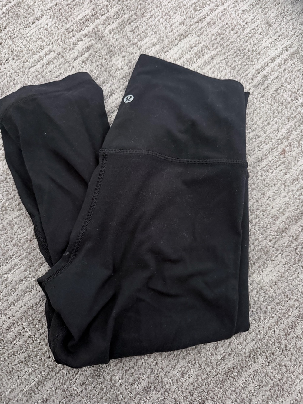 lululemon athletica Kids Black Performance Leggings